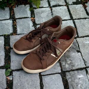 Lacoste‎ Europa Sneaker NS SPM Brown Size 13 Gently Used 21233-0511